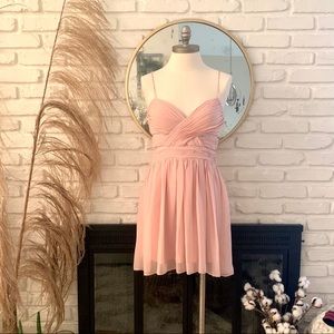 Hailey Logan bridesmaid dress